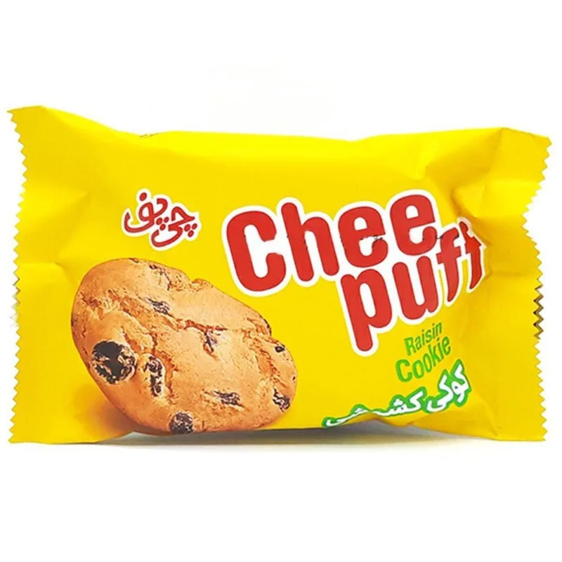 چی پف کوکی کشمشی