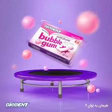 آدامس بایودنت بادکنکی - توتی فروتی