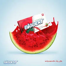 آدامس بایودنت هندوانه بادکنکی